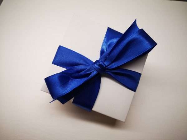 Blue Gift Wrap